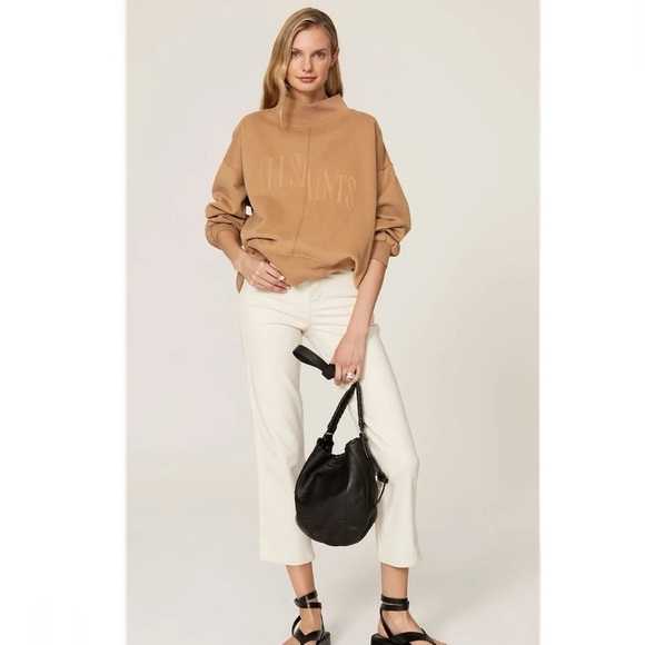 ALLSAINTS Nevarra Mock Neck Sweatshirt - Picture 5 of 13